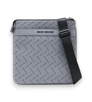 ax armani exchange para hombre xm002597af22654m8019 bandolera casual gris osfa poliester