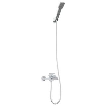 Juego De Cabezal De Ducha Cromado G 1/2 Pulgadas Vidaxl