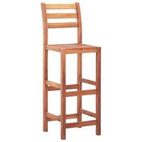 pack 4 uds sillas de cocina madera maciza de acacia