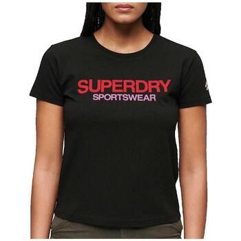 Superdry Camiseta T-shirt Ajusté Sportswear Logo para mujer