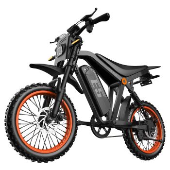 [EU Direct] Motocicleta eléctrica todoterreno TIE TIE E5 48V 20Ah 250W potencia nominal 1500W potencia pico velocidad má