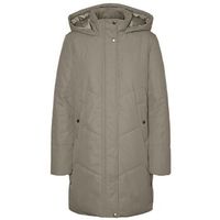 vero moda abrigo de plumas willa para mujer