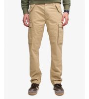 superdry para hombre m7011511a pantalon cargo slim taper beige 3232 casual algodon