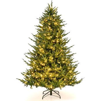 183cm Árbol De Navidad Artificial Costway 125 X 125 X 183 Cm