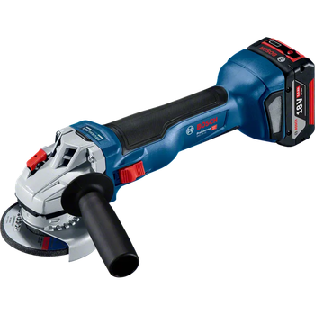 Amoladora Angular Bosch Gws 18v-10 2x5ah L-boxx
