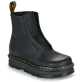 Dr. Martens Botines ZebZag Lace Less Laceless Boot Black Wyoming para mujer