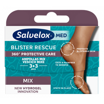 ApÓsitos Para Ampollas Blister Rescue Mix 3+3 Unidades