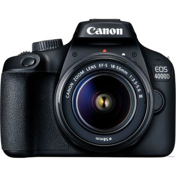 Canon EOS 4000D 18MP WiFi + EF-S 18-55mm F3.5-5.6 DC III