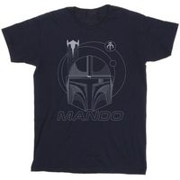 disney camiseta manga larga the mandalorian para nina