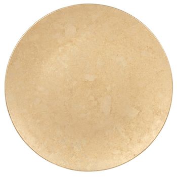 Plato de presentación dorado