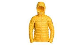 Chaqueta de  p plumon  p con capucha amarilla pajak phantom mujer