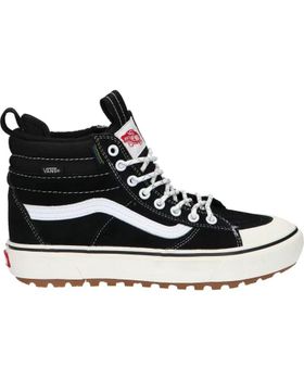 de VANS OFF THE WALL VN000CVT6BT1 SK8-HI WATERPROOF BLACK-TRUE WHIT