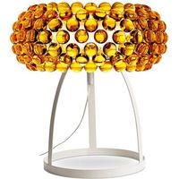 lampara de mesa - lampara de salon botones de cristal - grande - savoni  dorado