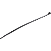 bridas sujetacables negras de 25 cm - paquete de 100