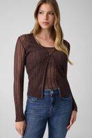 cardigan de lurex