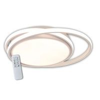 plafon led blanco moderno 50cm con mando r regulable en intensidad y color