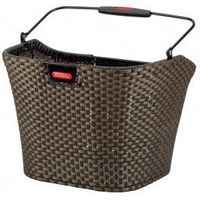 klick-fix cesto delantero klickfix trenzado sin adaptador bronce 16 l
