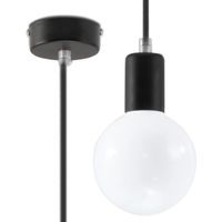 lampara colgante reorti negro