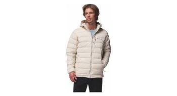 Chaqueta con capucha columbia drift peak stretch blanca