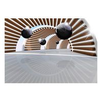 papel pintado 3d - sky tunnel 300x210 cm