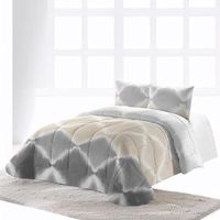 edredon invierno wild estampado 350g  funda cojin 150 cm rufino diaz beige