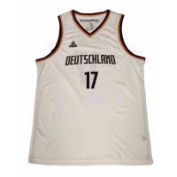 camiseta dennis schroder alemania - peak baloncesto blanca