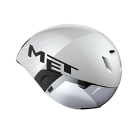 casco met codatronca blanco plata talla m 56-58 cm