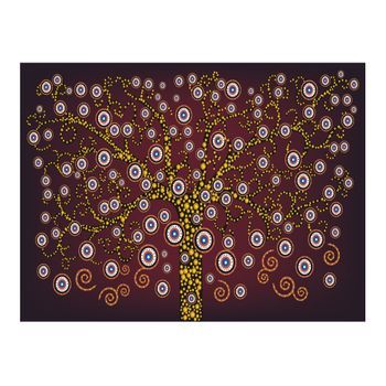 Papel Pintado 3d - Árbol (oriente) (350x270 Cm)
