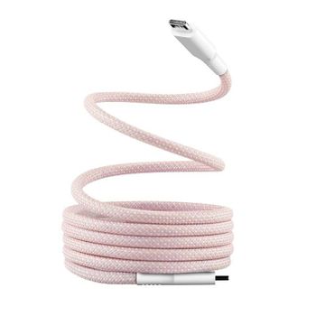 Cable USB-C TnB Magnético 60 W 1,5 m Rosa