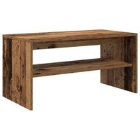 mueble para tv  mueble de salon  mesa de tv madera contrachapada envejecida 80x40x40 cm
