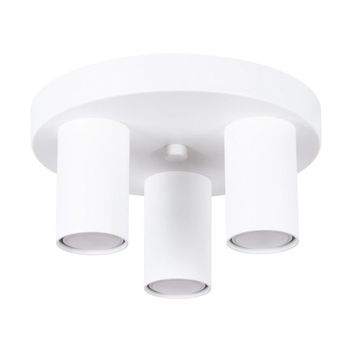 Plafón vaza blanco, 3 luces