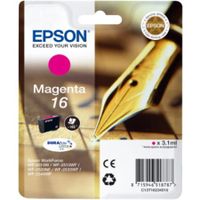 epson 16 t162340 magenta original durabrite ultra standard capacity ink cartridge pen