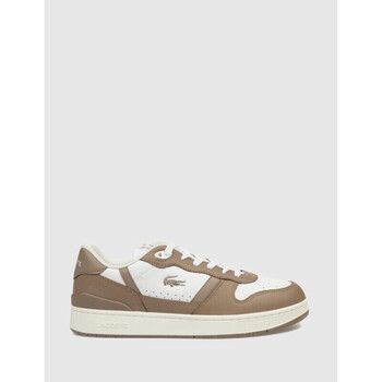 Lacoste Zapatillas ZAPATILLA CLIP SET MARRÓN para hombre