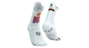 Compressport pro racing socks v4 0 run high ironman 2025 white sunrise
