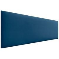 dhome cabecero de terciopelo liso 145x50 camas 120135140 - azul