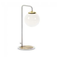 lampara de mesa moteo blanco-oro