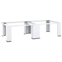 pedestal doble de la lavadora y la secadora blanco vidaxl