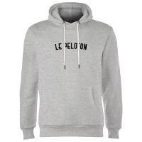 le peloton hoodie - grey - l - grey
