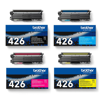 Original Multipack Brother MFC-L8900CDW Printer Toner Cartridges (4 Pack) -TN426BK
