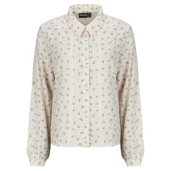Pieces Camisa PCJOLLIE LS SHIRT para mujer