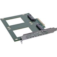 tarjeta de interfaz inline 76660p pcie 30 u2 64 gbs nvme dual ssd