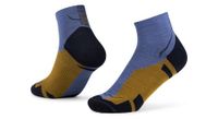 calcetines buff merino lightweight quarter 4  azul beige