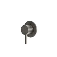grifo empotrado con cano tipo fusil en color oro rosa material duradero y anticorrosion