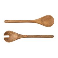 juego de 2 cucharas para servir madera de mango certif fsc