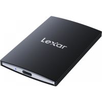lexar sl500m disco ssd externo 1tb usb-c 32 gen2x2 negro