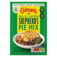 colmans shepherds pie mix sachet