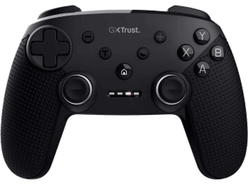 Mando - Trust GXT542 Muta Wireless, Multiplataforma, Inalámbrico, Bluetooth, USB 2.4 GHz, Negro