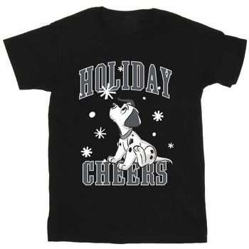 Dessins Animés Camiseta Holiday Cheer para niña