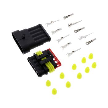 Carcasa de conector de cable eléctrico de 5 patillas Kit SuperSeal completo