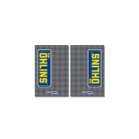 pegatina ohlins 230x150mm par